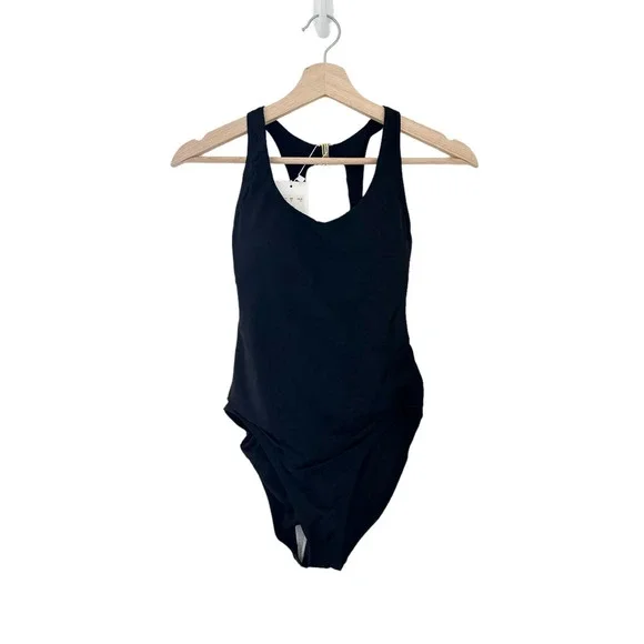 Andie Swim The Catalina One Piece in Black XS NWT